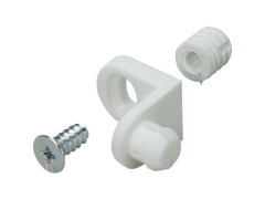 RACCORD ANGLE PAROI ARR D10 PLAST BLANC X12