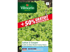 LAITUE BLONDE A COUPER AVEC GRATUIT SACHET SERIE 1 VILMORIN