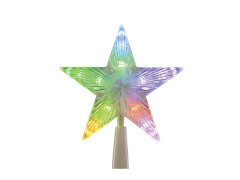 CIMIER ETOILE 10LED RGB COULEUR CHANGEANTE H20CM