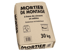 MORTIER PRET A L EMPLOI 30KG 1ER PRIX