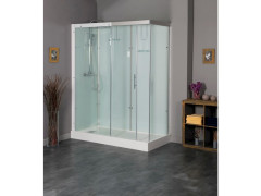 CABINE DE DOUCHE 180X80 CM THALAGLASS MITIGEUR THERMOSTATIQUE