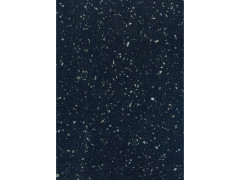 PLAN DE TRAVAIL ALU NOIR PAILLETE 3040X640X38MM STRATIFIE