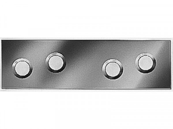 PLAQUE LIAISON GALVA 80X15MM