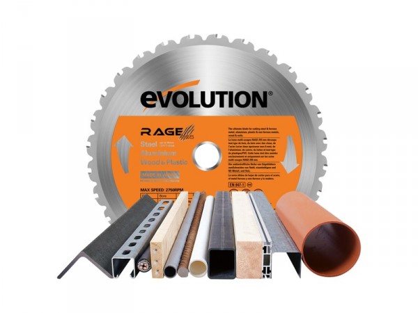 LAME COUPE MULTI USAGE PR SCIE SUR TABLE D255MM EVOLUTION
