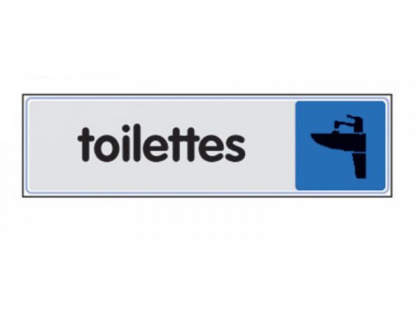 PLAQUE 170X40 TOILETTES H/F