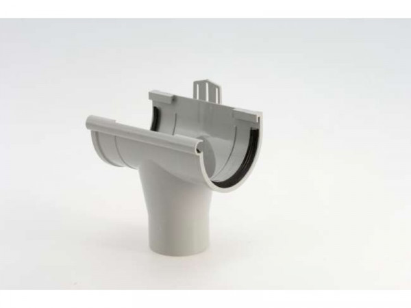 NAISSANCE CENTRALE DE GOUTTIERE JOINT DIAMETRE 25 GRIS