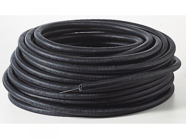 GAINE ICTA DIAMETRE 25MM COURONNE 100M NOIR