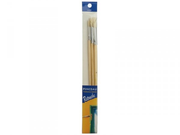 PINCEAU TABLEAU ROND 6/10/14 LOT DE 3