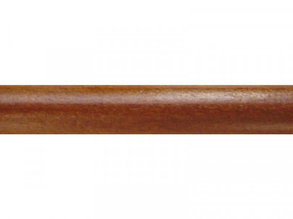 BARRE A RIDEAU BOIS D28 2M00 MERISIER