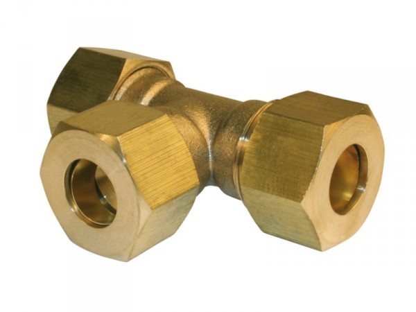 RACCORD TE BICONE D16