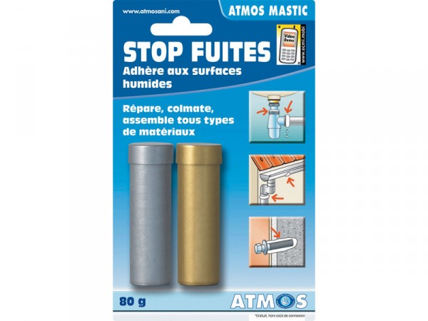 PATE A REPARATION POUR FUITE D EAU 80 GRAMMES