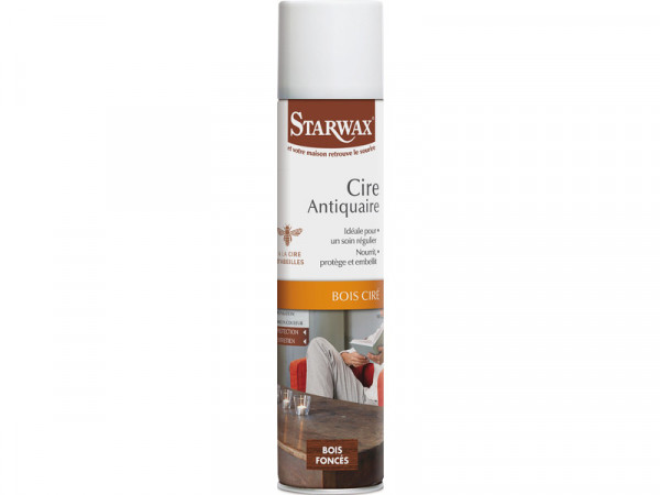 CIRE ANTIQUAIRE BOIS FONCE CIRE AEROSOL 0.300L STARWAX