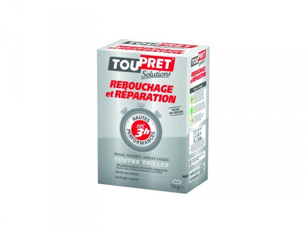 ENDUIT REBOUCHAGE ET REPARATION POUDRE 1KG