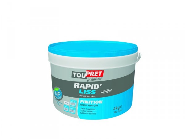 ENDUIT RAPID LISSAGE PATE 4KG