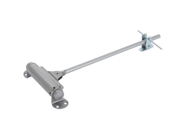 FERME-PORTE RESSORT 240MM 40KG ACIER BRILLIANT GRIS