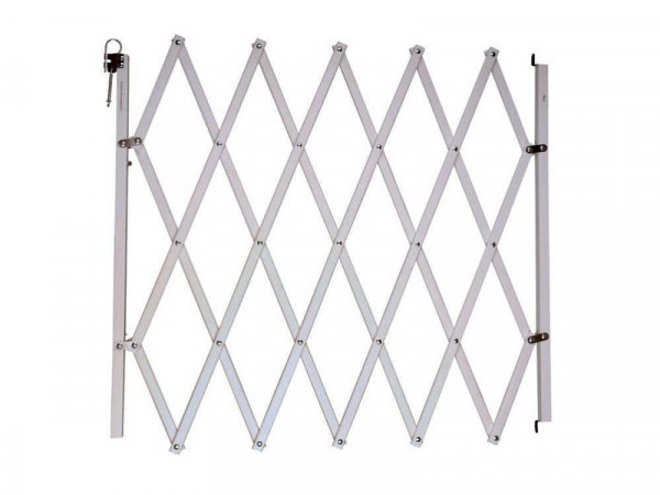 BARRIERE EXTENSIBLE ANIMAUX NORDLINGER BOIS BLANC L.60 - 110 CM