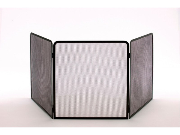 PROTECTION POELE TERZA 3 VOLETS NOIR ACIER