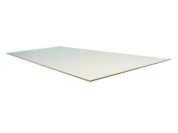 PANNEAU MEDIUM BLANC 80X60CM EP 3MM