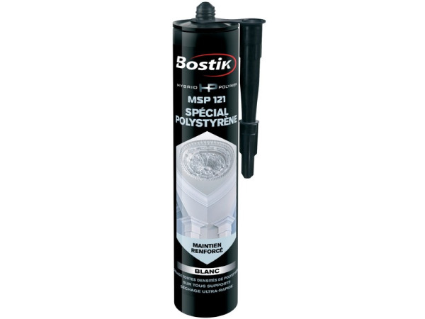 COLLE JOINT INT/EXT POLYMERE BOSTIK FIXPRO MSP121 POLYSTYR/MOULUR 290