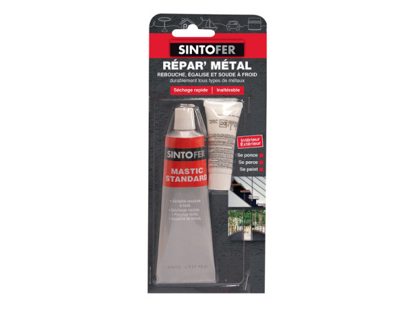 MASTIC DE REPARATION METAL REPAR TOUT BLANC 115G SINTO