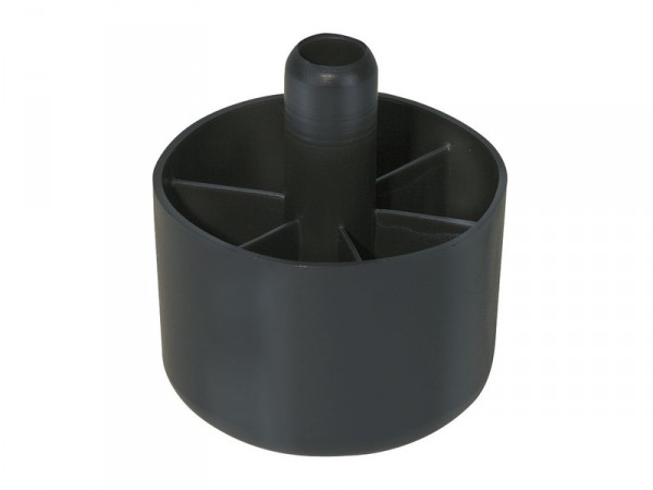 PIED DE MEUBLE PLASTIQUE NOIR 50X35