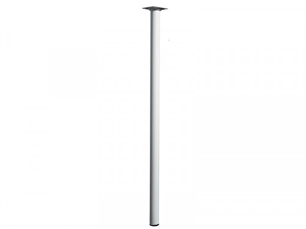PIED DE TABLE ACIER BLANC 30X700