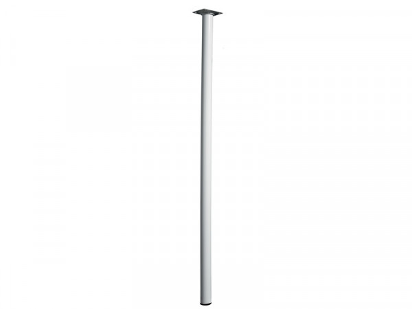 PIED DE TABLE ACIER BLANC 30X800