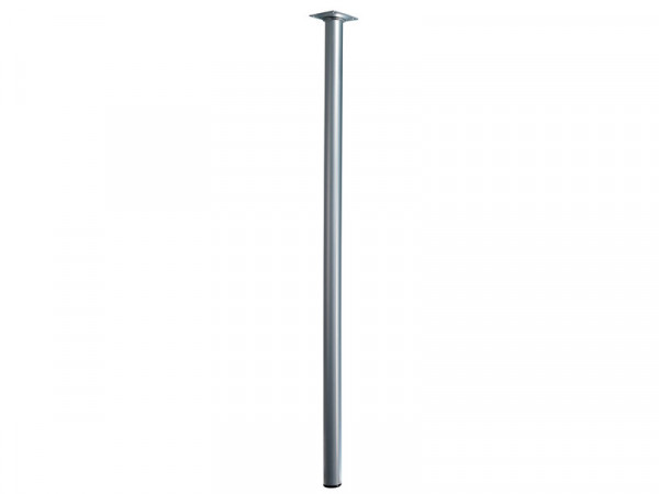PIED DE TABLE ACIER GRIS 30X800