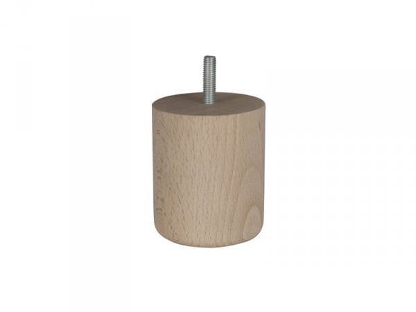 PIED DE MEUBLE CYLINDRE HETRE BR 68X80