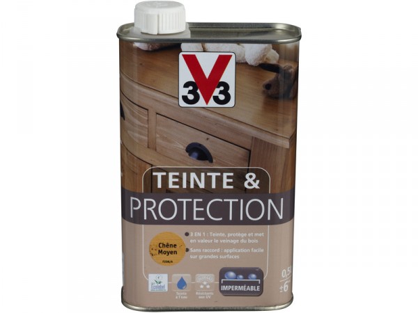 TEINTE ET PROTECTION CHENE MOYEN 0L5