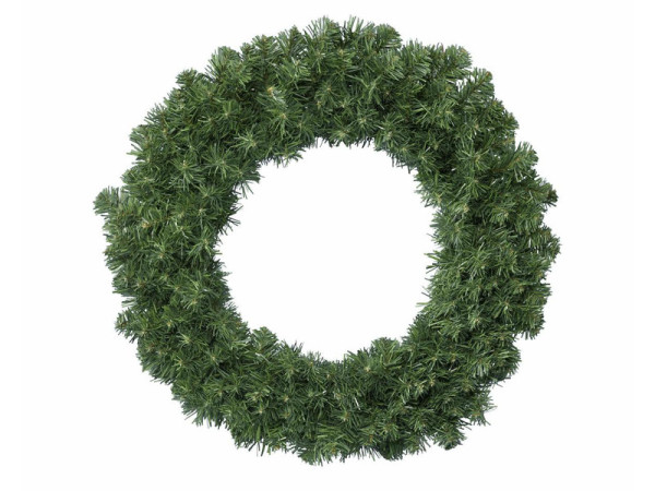 COURONNE EXT SAPIN ARTIFICIEL VERT IMPERIAL 110PTE DOUCE D50/H13CM