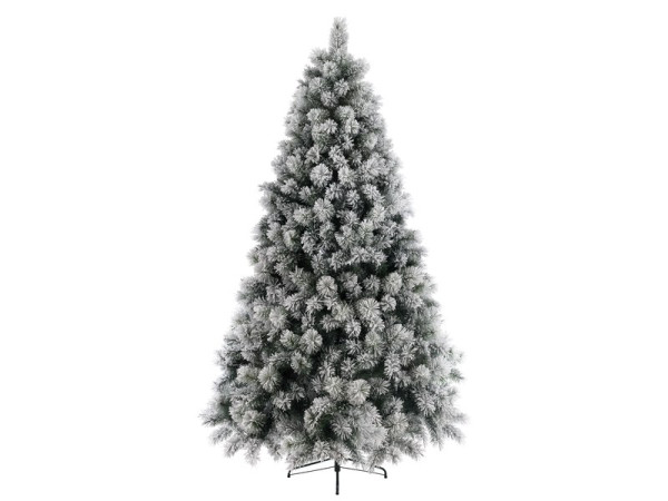 SAPIN ARTIFICIEL VANCOUVER ENNEIGE 180CM D102 500 POINTES PIED METAL