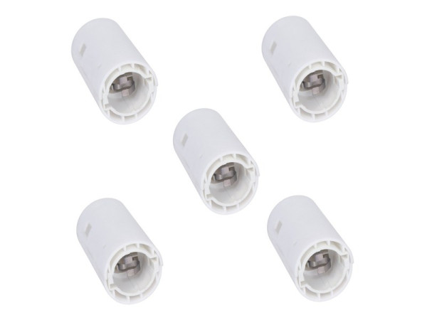 DOUILLE LUMINAIRE B22 SERT CABLE AVEC COIFFE ENCLIQUETABLE X5
