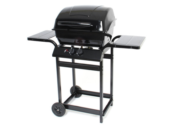 BARBECUE GAZ 2 BRULEUR NOIR