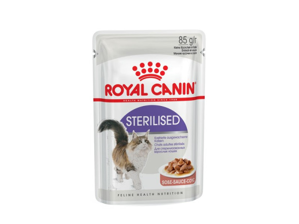 PATEE CHAT ROYAL CANIN STERILISED SAUCE 85G