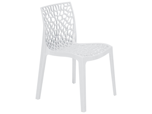 CHAISE GRUVYER BLANC