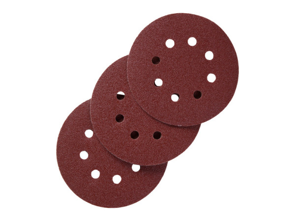 ABRASIF DISQUE DIAMETRE 125MM GRAIN 80 LOT DE 10 1ER PRIX