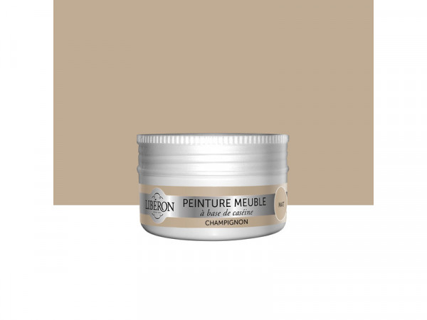 PEINTURE MEUBLES ET OBJETS CASEINE LIBERON MARRON CHAMPIGNON 75ML