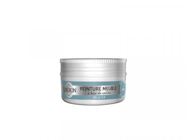 PEINTURE MEUBLES ET OBJETS CASEINE LIBERON BLEU BELLE ILE 75ML