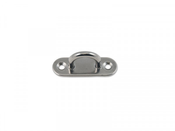 PLATINE A IL INOX D8MM 80X26MM X2