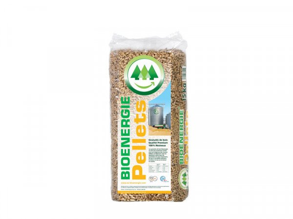 GRANULE BOIS BIOENERGIE SAC 15KG