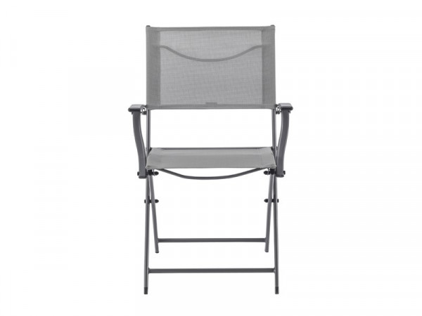 FAUTEUIL EMYS ACIER PLIANT MOON