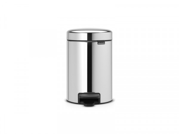 POUBELLE SDB 3 LITRES NEWICON CHROME