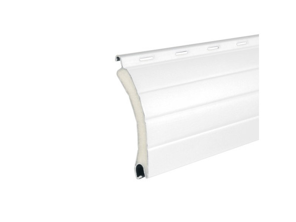 LAME DE VOLET ROULANT ALUMINIUM BLANC H39MM X L2.5M LOT DE 4 PIECES