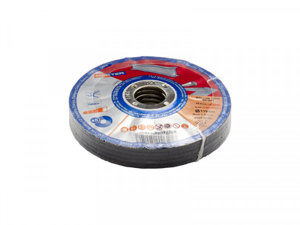 DISQUE METAL ACIER 115X3X22,2 DEXTER LOT DE 5
