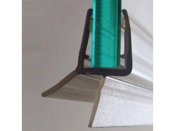 JOINT DOUBLE LEVRE 100CM POUR VERRE 6/8MM