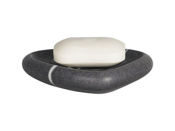 PORTE SAVON ETNA GRIS A POSER