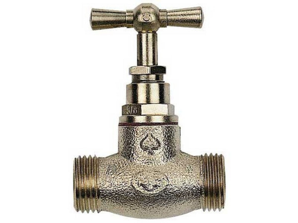 ROBINET ARRET MALE MALE 20X27 SANS EPAULEMENT
