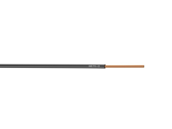 CABLE ELECTRIQUE HO7VU 1.5MM2 MARRON COURONNE 100M
