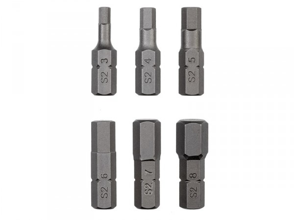 EMBOUT ASSORTIS 25MM DEXTER X6